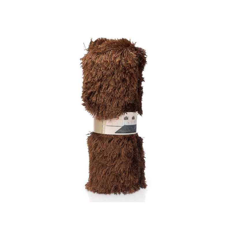 TAPIS DE SALON BRUN 120X180CM