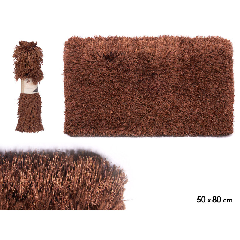 TAPIS  BRUN 50X80CM