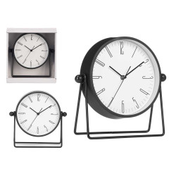 RELOJ CON SOPORTE METAL