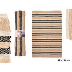 TAPIS 3 COULEURS 120 X 180 CM