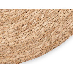 ROUND ESPARTO NATURAL CARPET 80CM