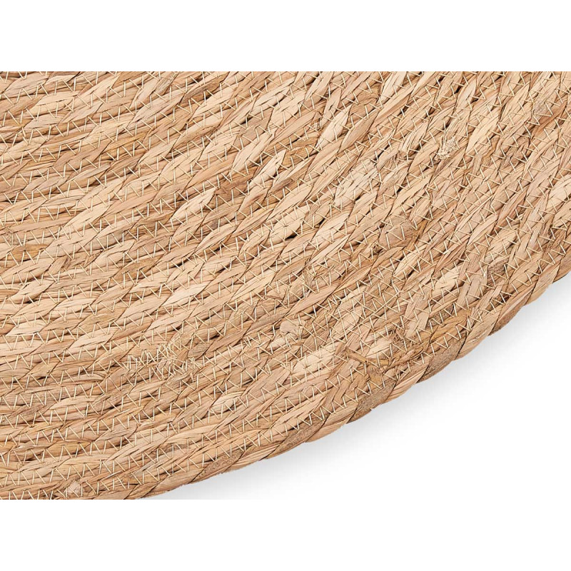 TAPIS ROND EN SPARTE NATUREL 80 CM