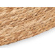 ROUND ESPARTO NATURAL CARPET 120CM