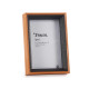 BROWN AND BLACK WOOD PHOTO HOLDER 10X15