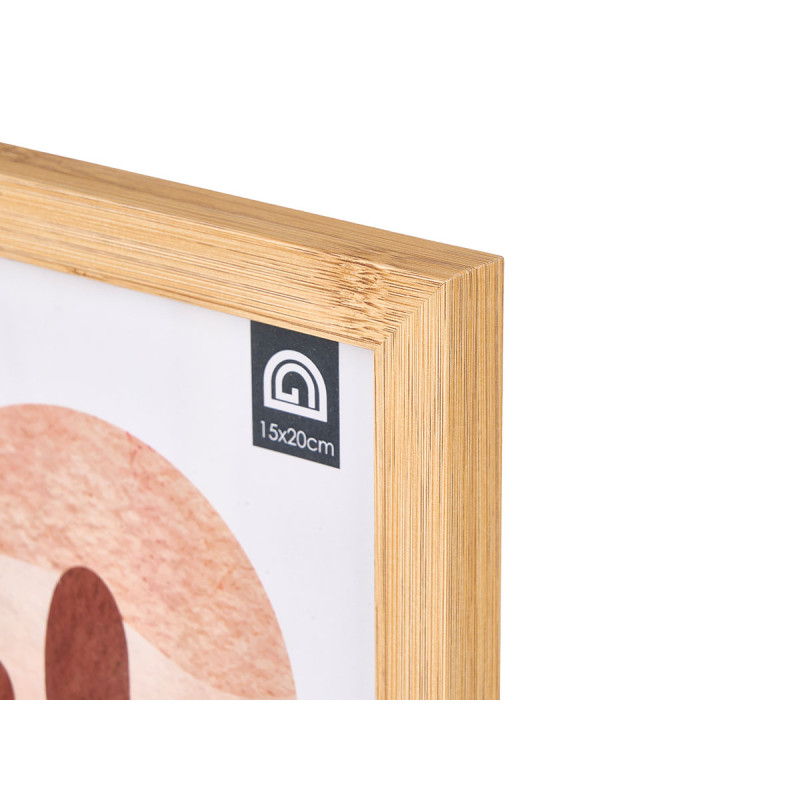 CADRE PHOTO DOUBLE EFFET BAMBOU 15X20