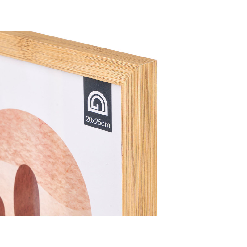CADRE PHOTO DOUBLE EFFET BAMBOU 20X25