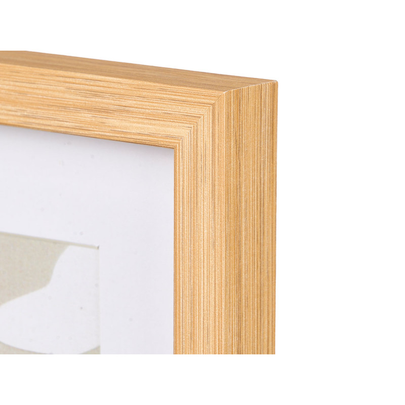 4 PICTURES FRAME 10X15 BAMBOO EFFECT