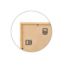 4 PICTURES FRAME 10X15 BAMBOO EFFECT