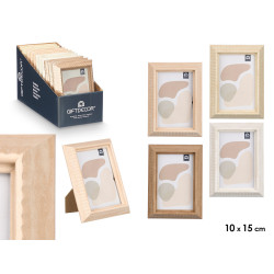 CADRE PHOTO BORD 10X15 ASSORT 4 