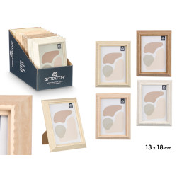 CADRE PHOTO BORD 13X18 ASSORT 4 