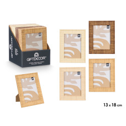 CADRE PHOTO RAYÉ 13X18 ASSORT 4