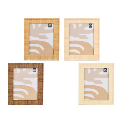 STRIPED PHOTO FRAME 20X25 ASSORTED 4