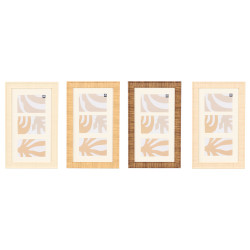 MOLDURA RISCAS VERTICAL PARA 3 FOTOS SORT 4