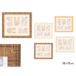 CADRE RAYÉ 5 PHOTOS ASSORT 4 