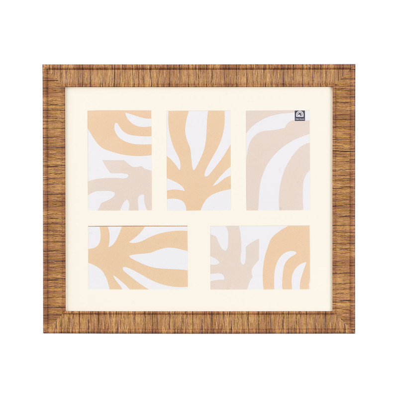 CADRE RAYÉ 5 PHOTOS ASSORT 4 