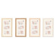 CADRE BORD 3 PHOTOS VERTICAL ASSORT 4 