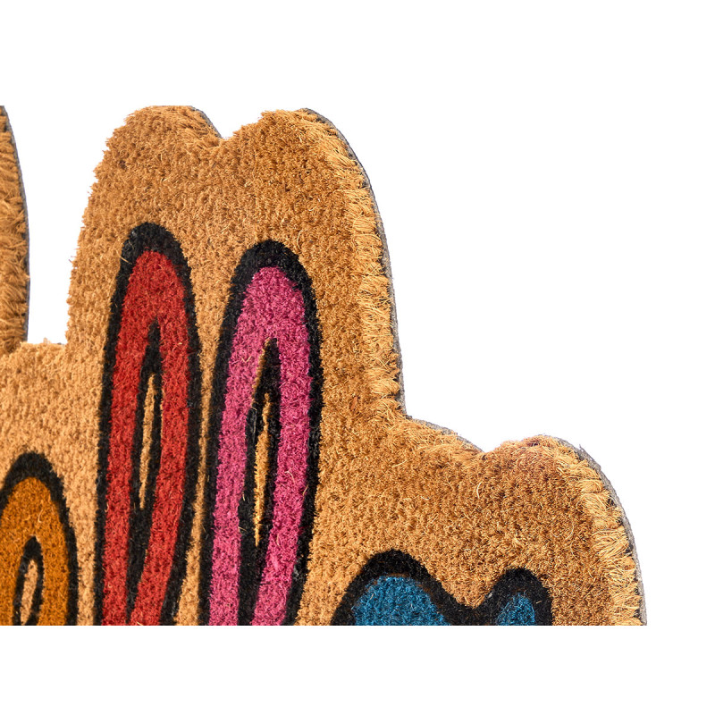 DOORMAT HELLO SHAPE