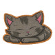 PAILLASSON EN FORME DE CHAT