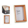 NATURAL AND BROWN WOOD PHOTO HOLDER 10X15