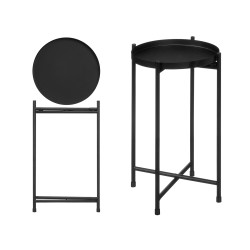 VASO DA FIORI METALLO GAMBE NERO