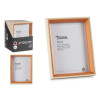 NATURAL AND BROWN WOOD PHOTO HOLDER 15X20