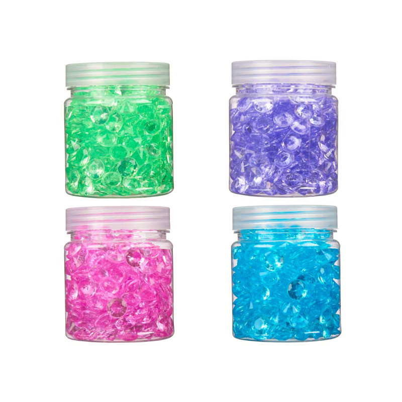 BOTE 150GR DIAMANTE MED SURT 4 COLORES