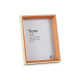 NATURAL AND BROWN WOOD PHOTO HOLDER 15X20