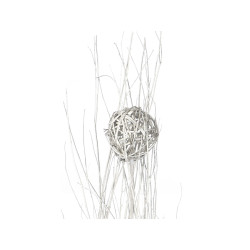 BOUQUET 3 BALLS SILVER METALIC 