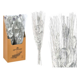 BOUQUET ARGENTATO METALLICO 