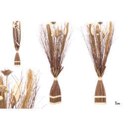 BOUQUET QUADRATO MARRONE