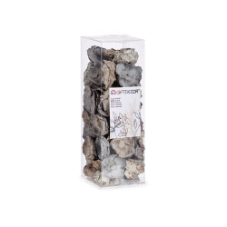 BOLSA HOJAS FLORES NATURAL