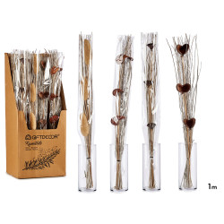 BOUQUET BIANCO E NATURALE 100 CM ASS 4