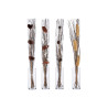 BOUQUET GRIGIO E NATURALE 100 CM ASS 4