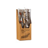 BOUQUET GRIS ET NATUREL 100 CM SET 4