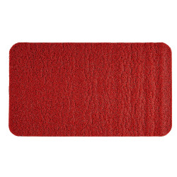 TAPETE ENTRADA VERMELHO PVC 