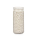 PEDRA DECORATIVA 2 5 MM METALIZADA 700G BRANCA
