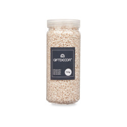 BOTE PIEDRA 2 5 MM METALIZADA 700G CREMA