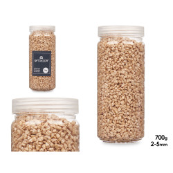 BARATTOLO PIETRA 2 5 MM METALLIZZATO 700G BEIGE