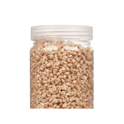 PEDRAS DECORATIVAS METALIZ 2 5 MM 700G BEGES