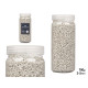 PEDRA DECORATIVA 2 5 MM METALIZADA 700G CINZENTA