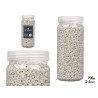 BOTE PIEDRA 2 5 MM METALIZADA 700G GRIS