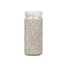 2 5 MM METALLIZED STONE JAR 700G GREY