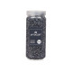 PEDRA DECORATIVA 2 5 MM METALIZADA 700G PRETA