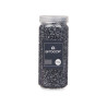 2 5 MM METALLIZED STONE JAR 700G BLACK