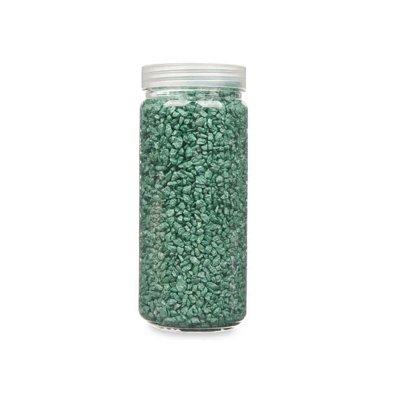 BOTE PIEDRA 2 5 MM METALIZADA 700G MENTA