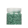 PEDRA DECORATIVA 2 5 MM METALIZADA 700G MENTA