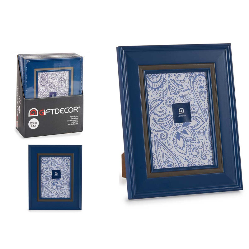 DARK BLUE PHOTO HOLDER 13X18