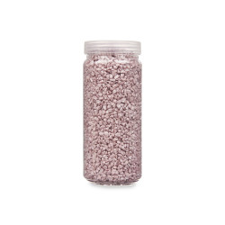 2 5 MM METALLIZED STONE JAR 700G PINK