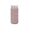 BOTE PIEDRA 2 5 MM METALIZADA 700G ROSA