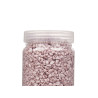 2 5 MM METALLIZED STONE JAR 700G PINK